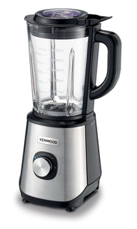 Load image into Gallery viewer, Kenwood Power Blender BLM45.240SS with stainless steel base and glass pitcher
