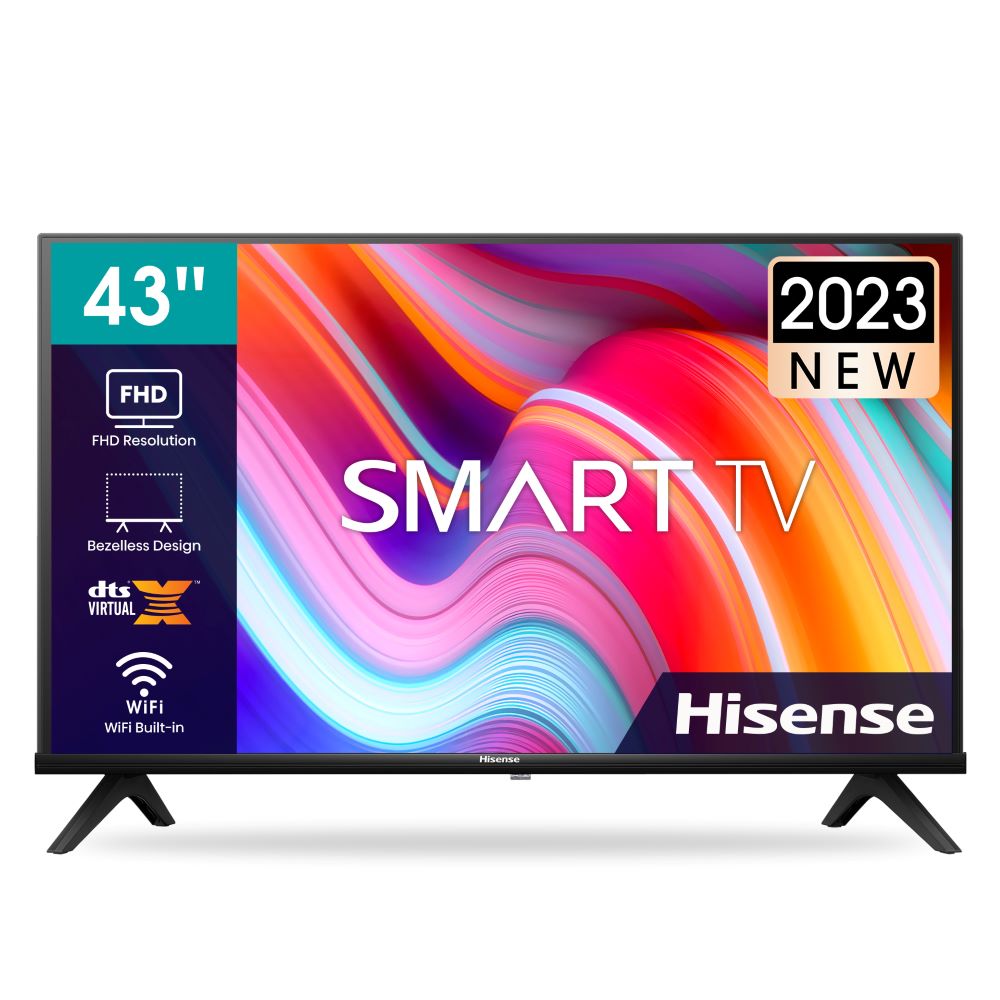 HISENSE 43 Inch FHD Smart TV 43A4K - Open an Account & Get Credit!