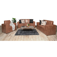 Load image into Gallery viewer, TAUPE BRENNAN 3 PIECE LOUNGE SUITE
